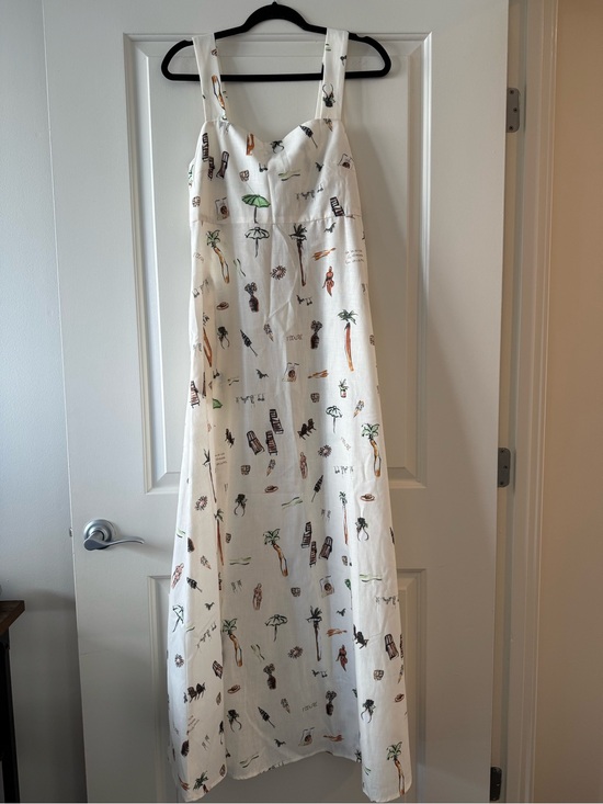 Commense Dresses & Skirts - Commense Beach Print Maxi Dress